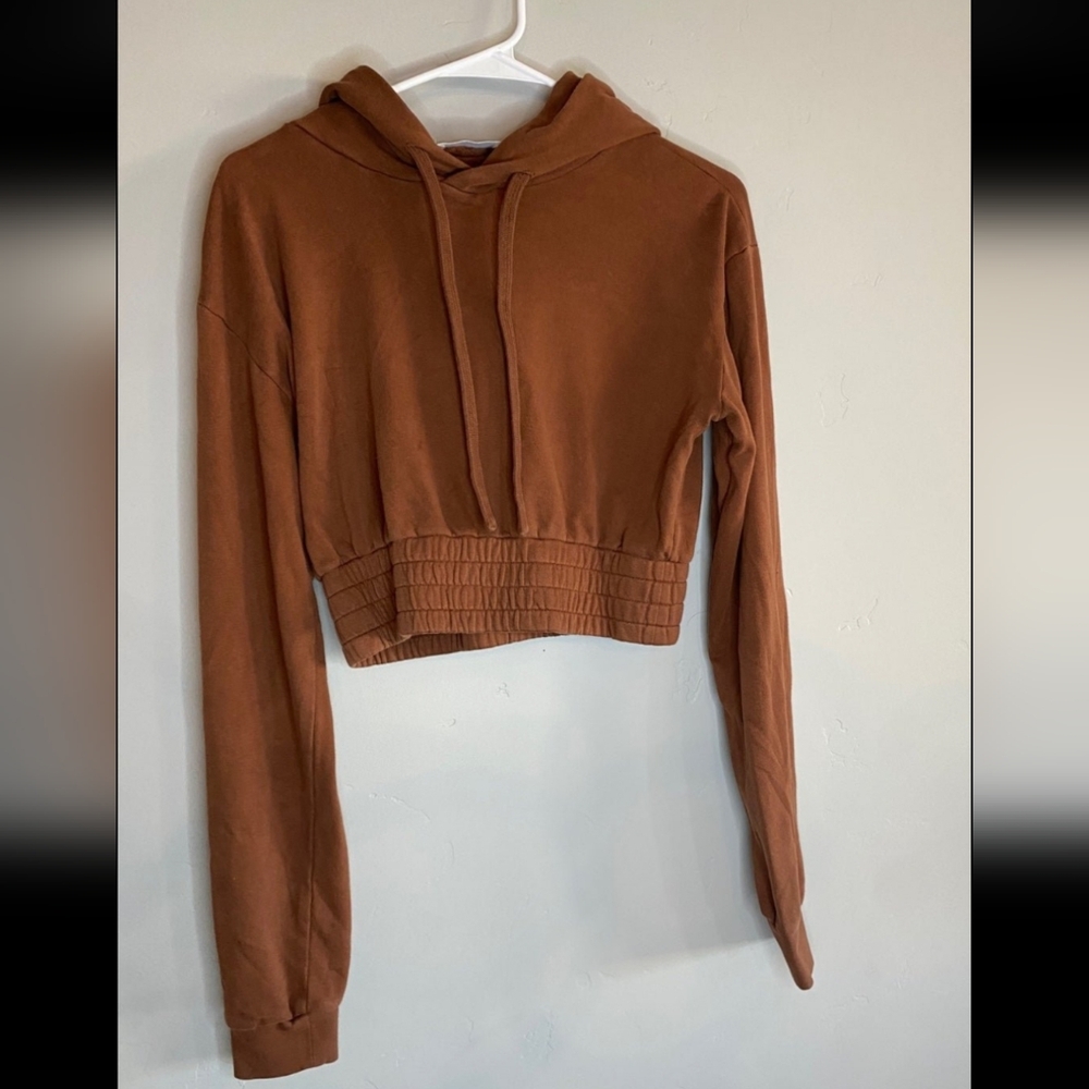 Small Talentless Cropped Boxing Hoodie